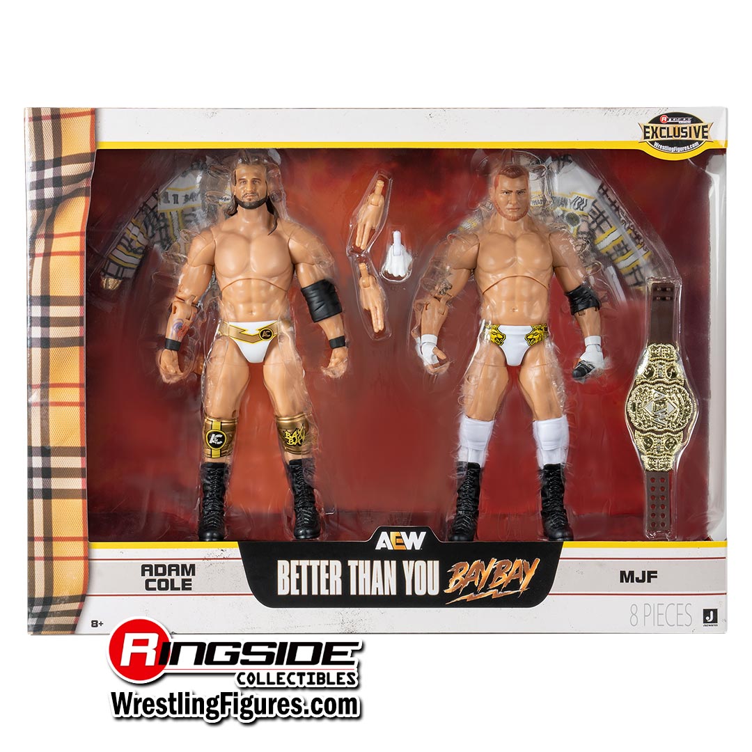 Better Than You Bay Bay (MJF & Adam Cole) - AEW Ringside Exclusive 2-Pack image