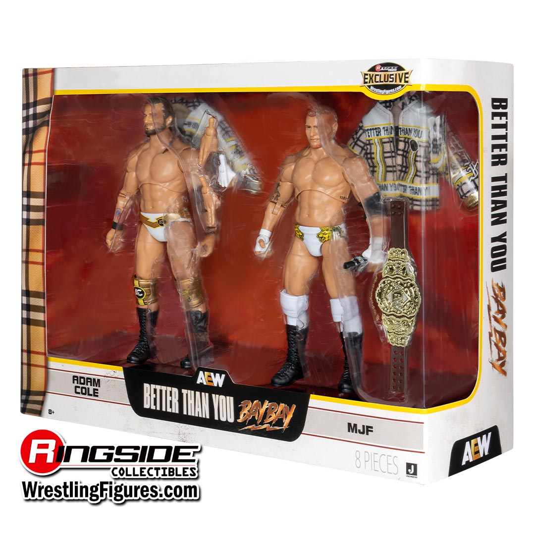 Better Than You Bay Bay (MJF & Adam Cole) - AEW Ringside Exclusive 2-Pack image