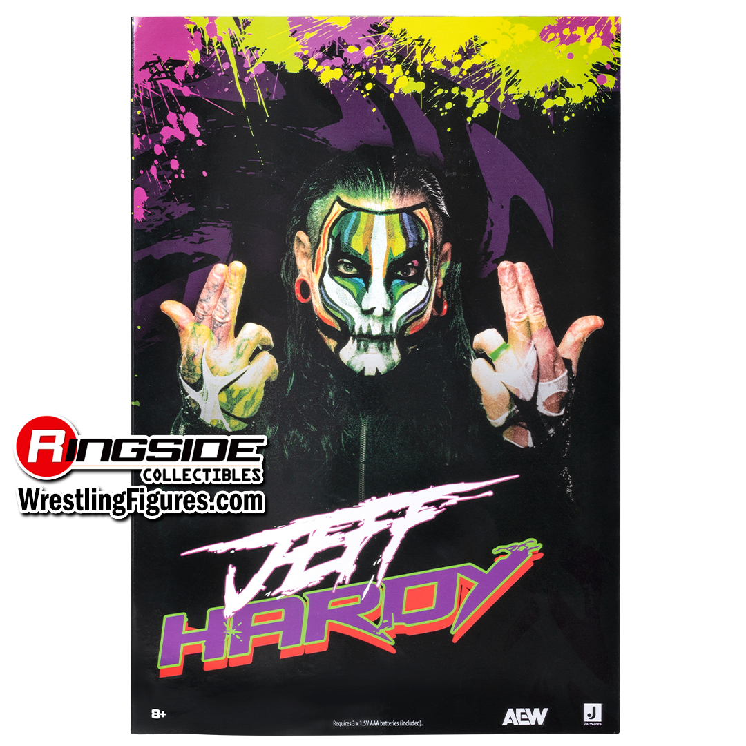 (Black Light Edition) Jeff Hardy - AEW Ringside Exclusive image
