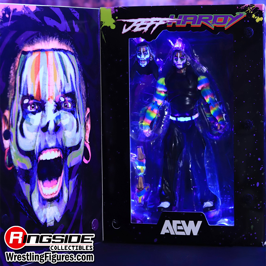 (Black Light Edition) Jeff Hardy - AEW Ringside Exclusive image