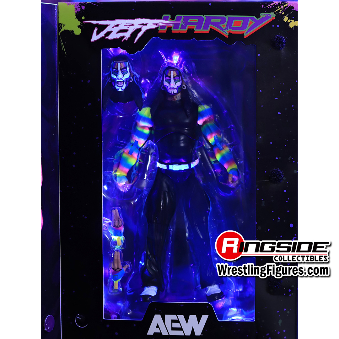 (Black Light Edition) Jeff Hardy - AEW Ringside Exclusive image