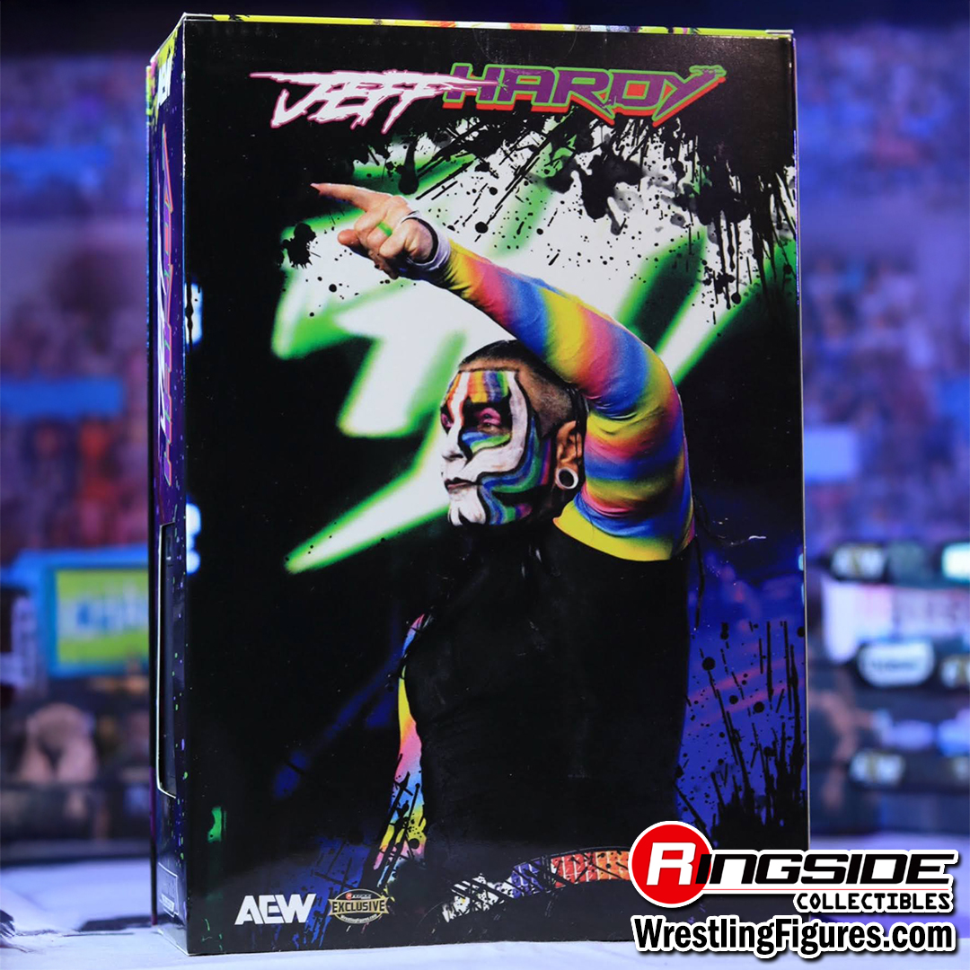 (Black Light Edition) Jeff Hardy - AEW Ringside Exclusive image