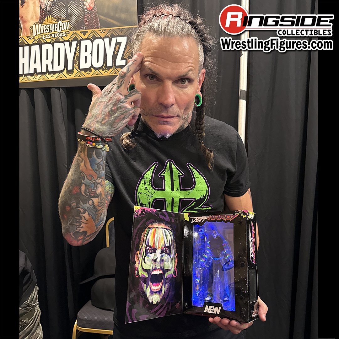 (Black Light Edition) Jeff Hardy - AEW Ringside Exclusive image