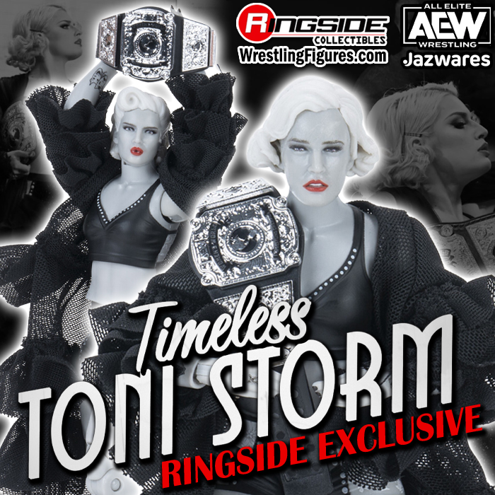Shop Timeless Toni Storm (Black & White) - AEW Ringside Exclusive Now