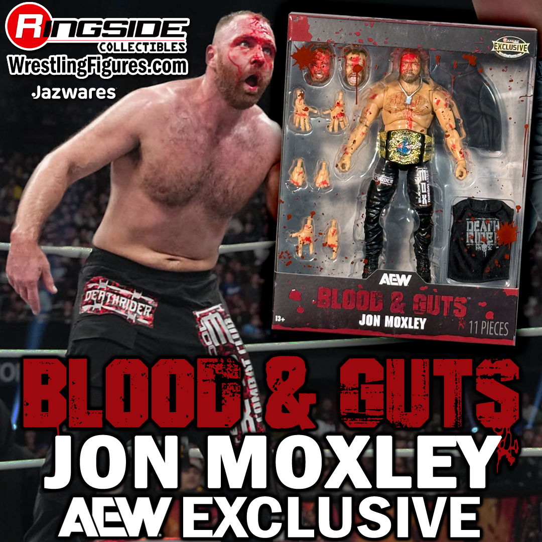 Shop Jon Moxley (Supreme Blood & Guts) Exclusive Now
