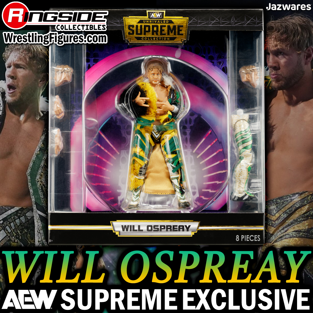Shop Will Ospreay (Green & Yellow) - AEW Supreme Exclusive Now