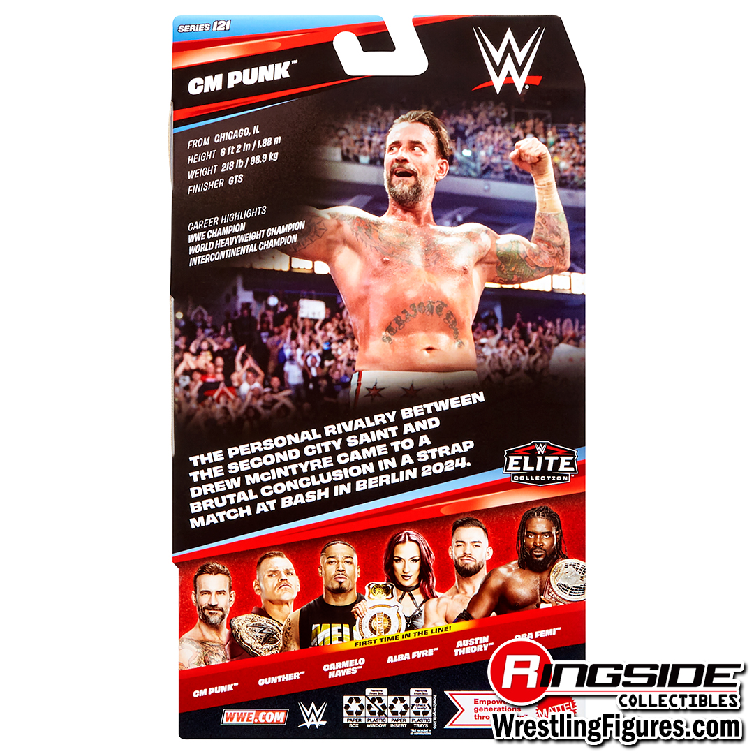 CM Punk - WWE Elite 121 image
