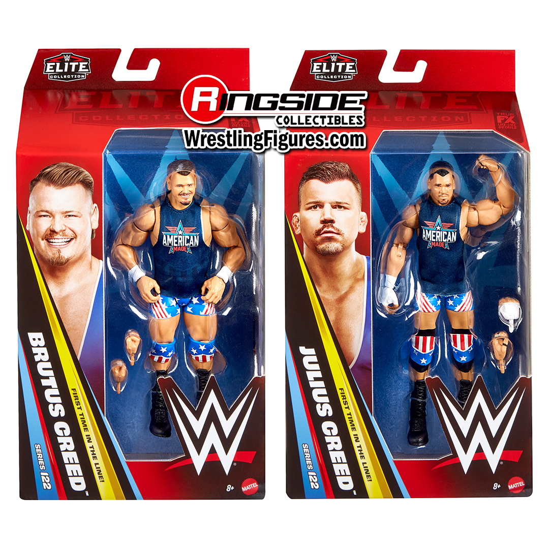 Image Package Deal (Set of 2) - Creed Brothers (Brutus & Julius) - WWE Elite 122