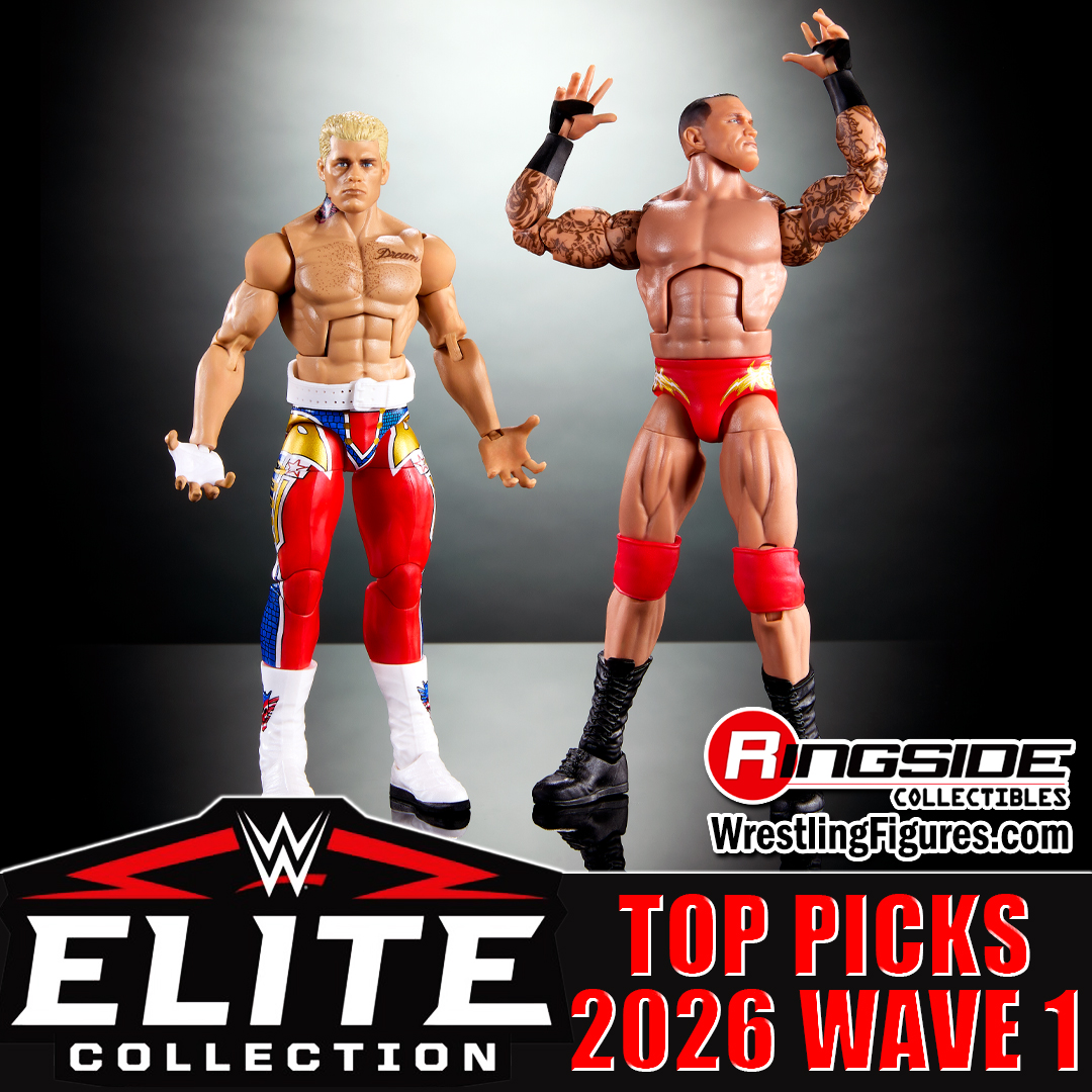 Shop WWE Elite Top Picks 2026 (Wave 1) Now