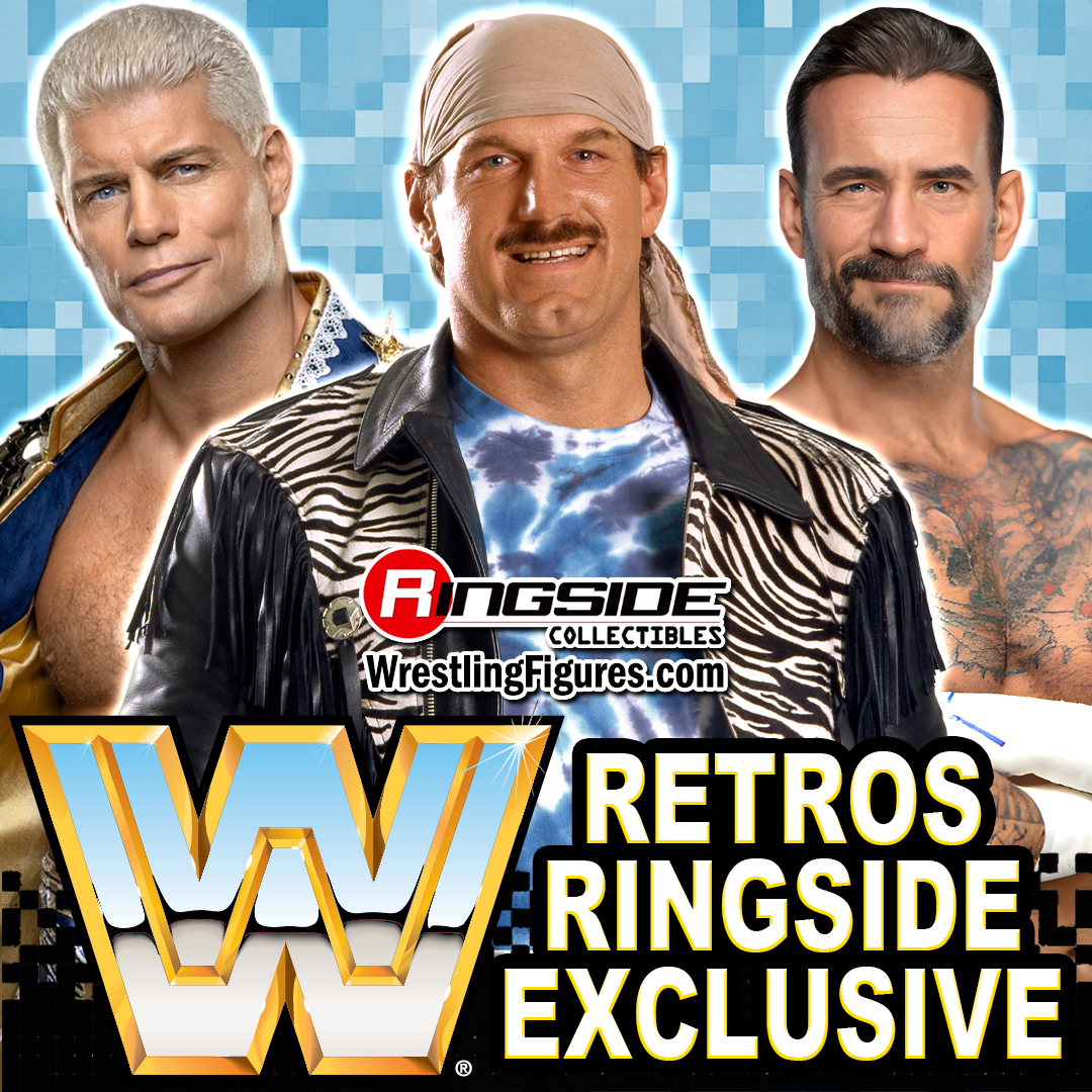 Shop WWE 2026 Retros (Wave 1) Ringside Exclusive Now