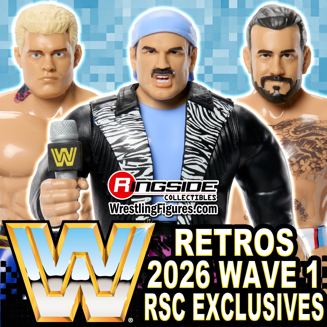 Shop WWE 2026 Retros (Wave 1) Ringside Exclusive Now