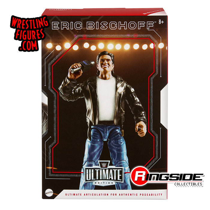 WCW Nitro Real Scale Wrestling Ring Playset w/ Eric Bischoff Ultimate Edition Exclusive Figure image