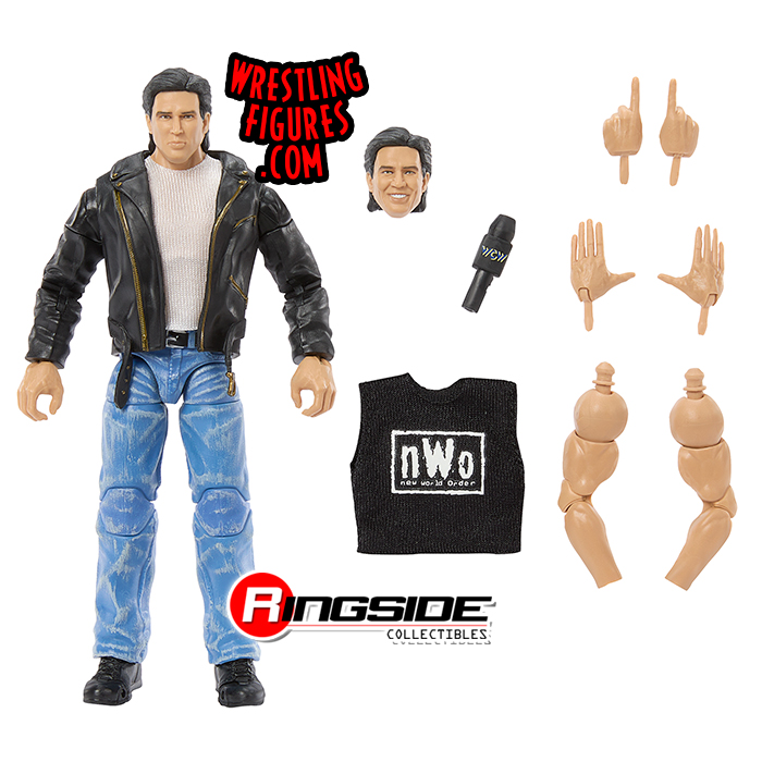 WCW Nitro Real Scale Wrestling Ring Playset w/ Eric Bischoff Ultimate Edition Exclusive Figure image