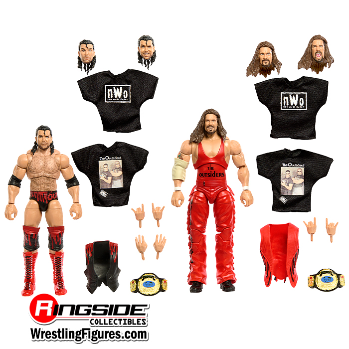 Outsiders (Scott Hall & Kevin Nash) WWE Ultimate Edition 2-Pack Ringside Exclusive image