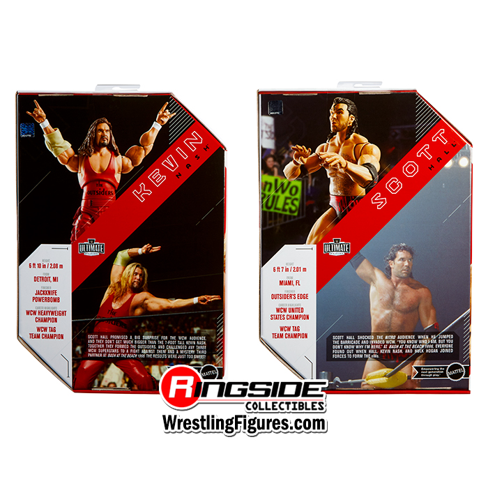 Outsiders (Scott Hall & Kevin Nash) WWE Ultimate Edition 2-Pack Ringside Exclusive image