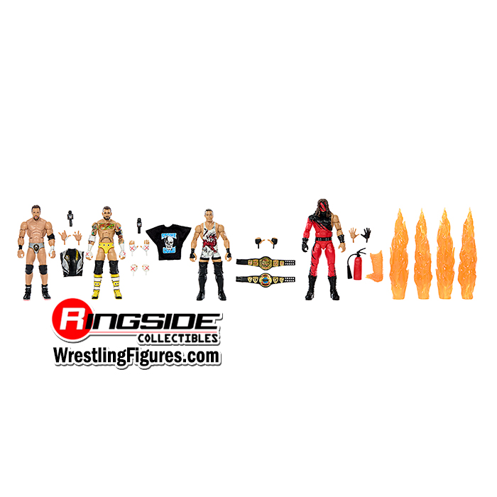 WWE Defining Moments 4-Pack (CM Punk, RVD, Kane & LA Knight) - Ringside Exclusive image