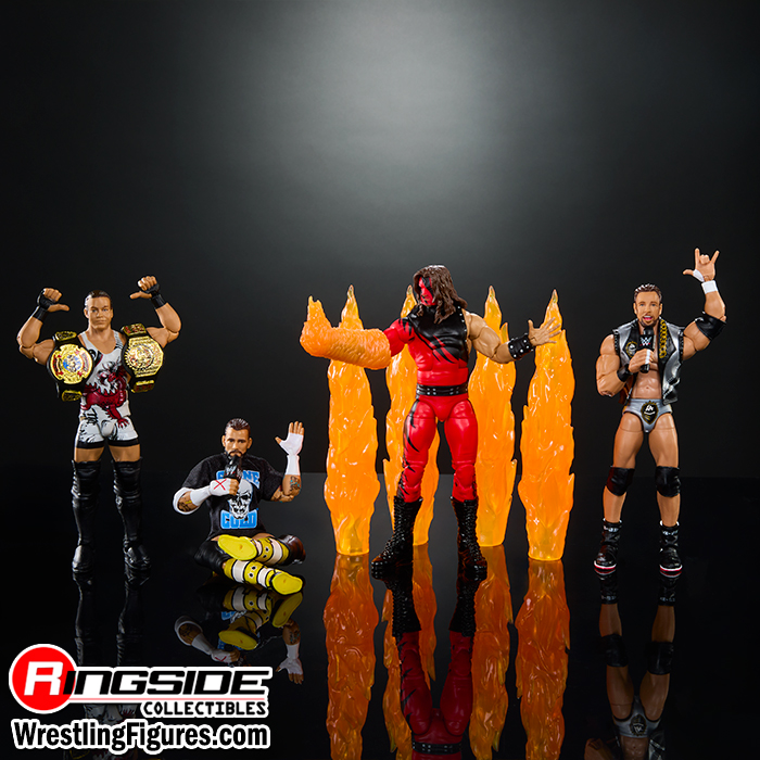 WWE Defining Moments 4-Pack (CM Punk, RVD, Kane & LA Knight) - Ringside Exclusive image