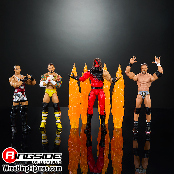 WWE Defining Moments 4-Pack (CM Punk, RVD, Kane & LA Knight) - Ringside Exclusive image