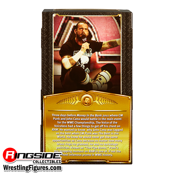 CM Punk (Pipe Bomb) - WWE Defining Moments Ringside Exclusive image