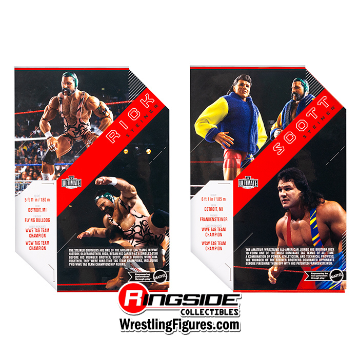 Steiner Brothers (Scott Steiner & Rick Steiner) WWE Ultimate Edition 2-Pack Ringside Exclusive image