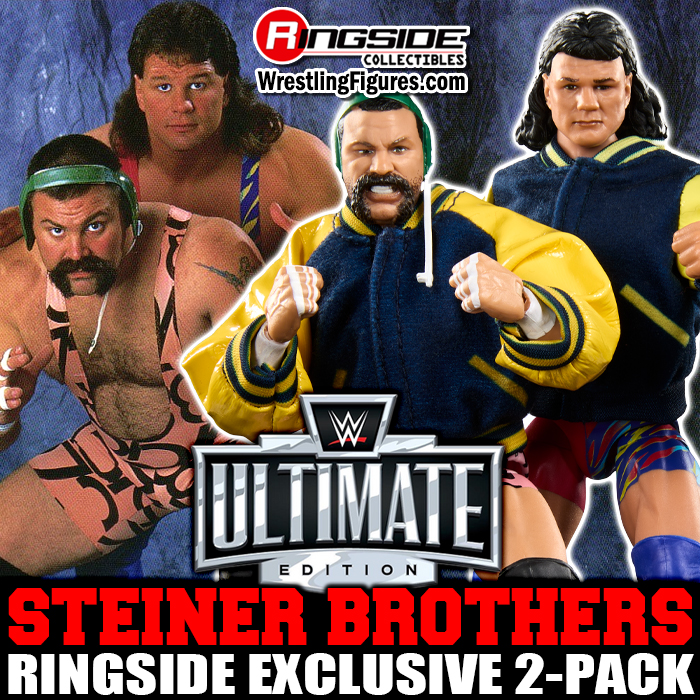 Shop Steiner Brothers - WWE Ultimate Edition Ringside Exclusives Now