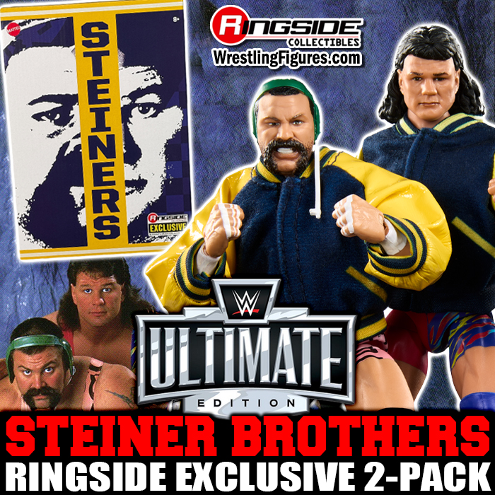 Shop Steiner Brothers - WWE Ultimate Edition Ringside Exclusives Now