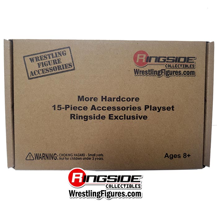 More Hardcore 15-Piece Accessory Playset - Ringside Exclusive image