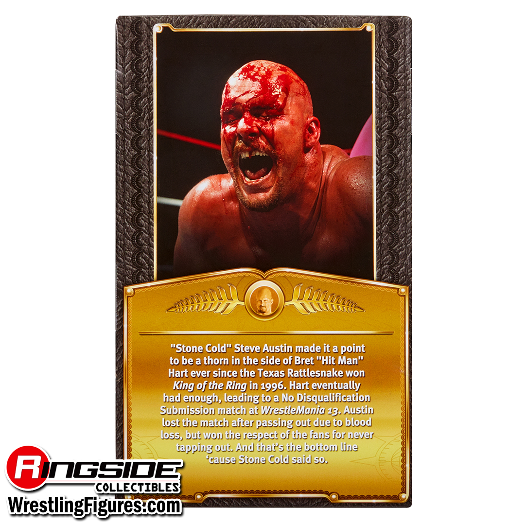 Bloody Stone Cold Steve Austin (WM13) - WWE Defining Moments Ringside Exclusive image