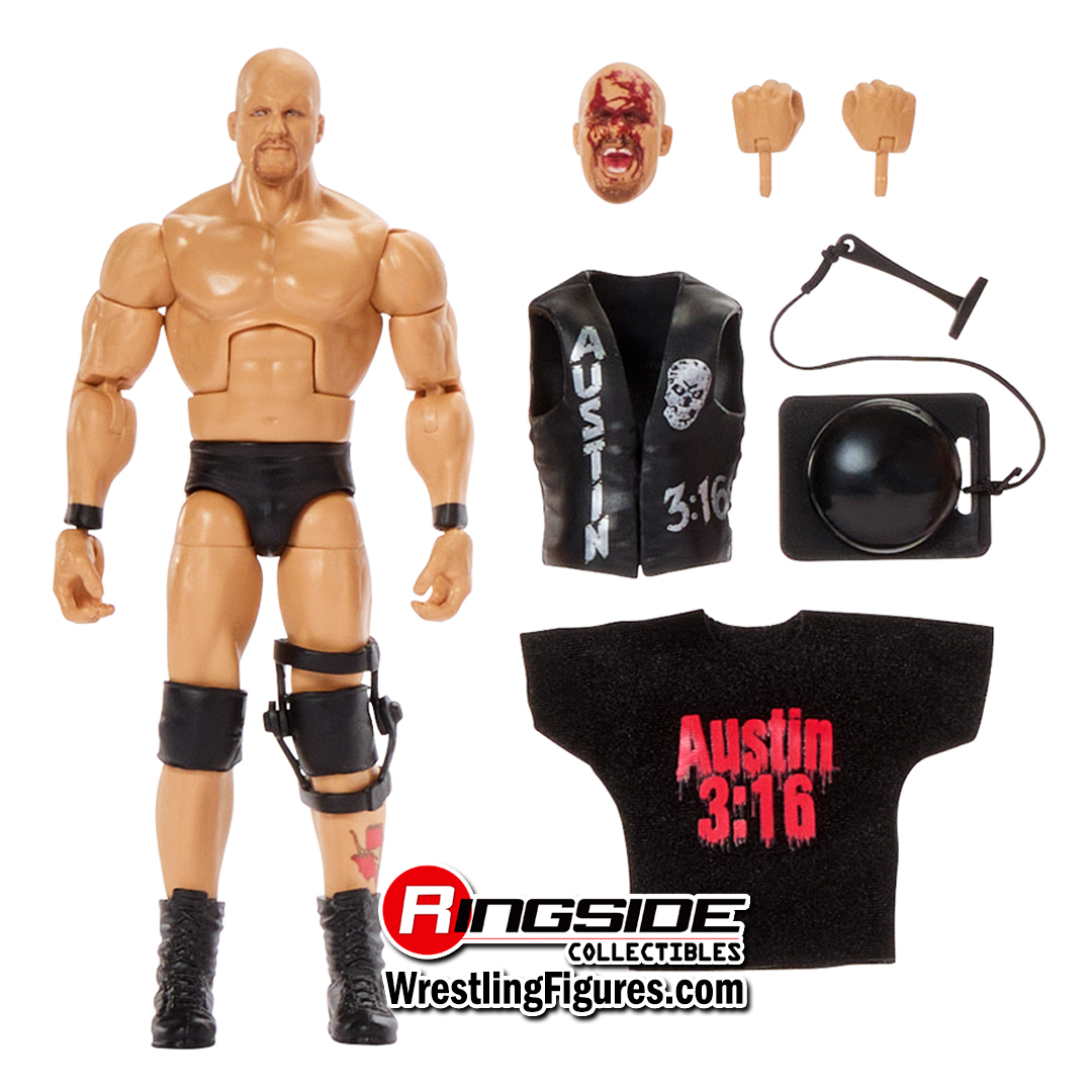 Bloody Stone Cold Steve Austin (WM13) - WWE Defining Moments Ringside Exclusive image