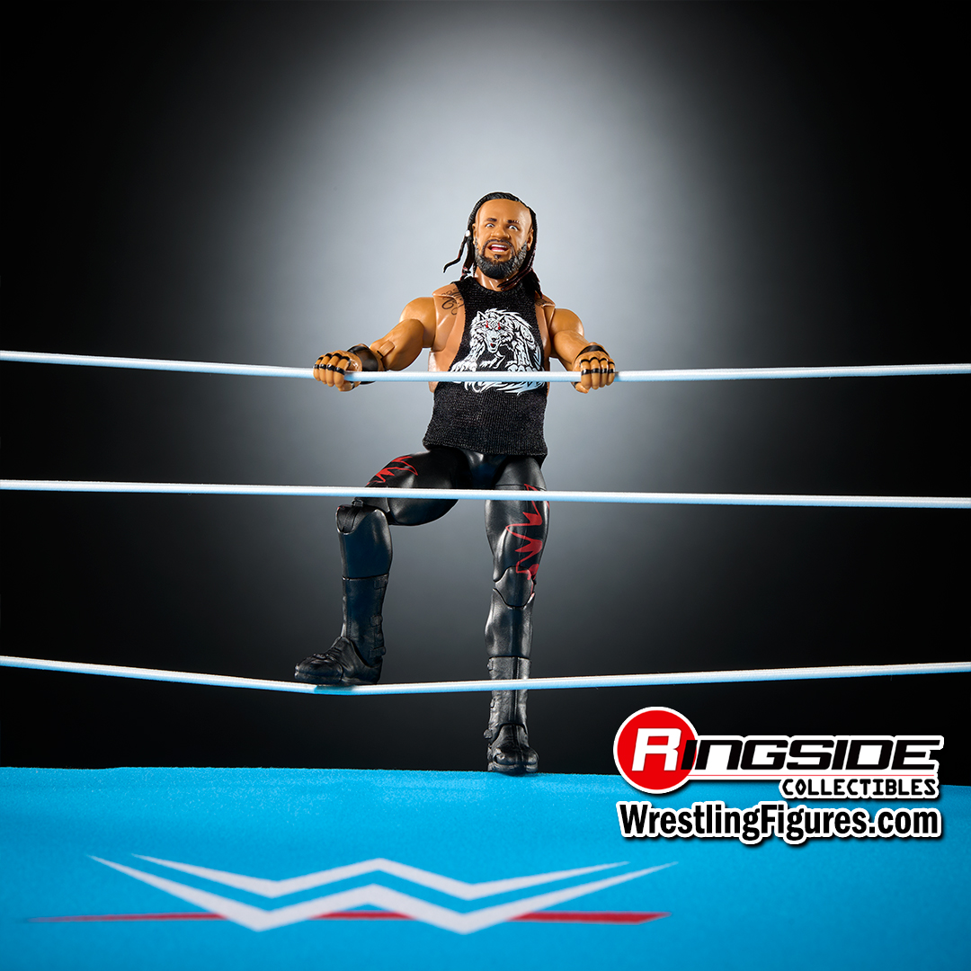 WWE Smackdown Real Scale Wrestling Ring Playset w/ Jacob Fatu Ultimate Edition Exclusive Figure image