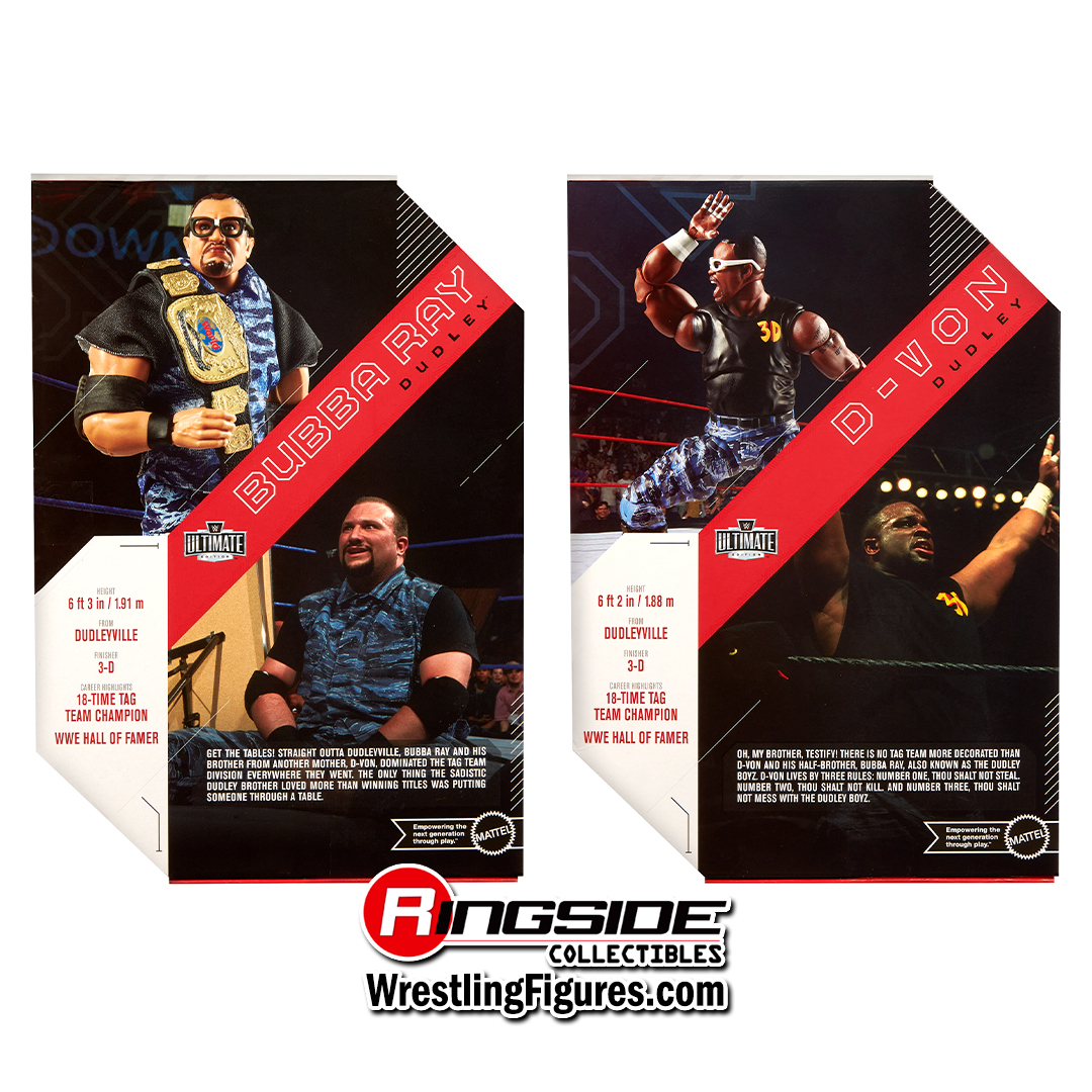 Dudley Boyz (Blue Camo) - WWE Ultimate Edition 2-Pack Ringside Exclusive image