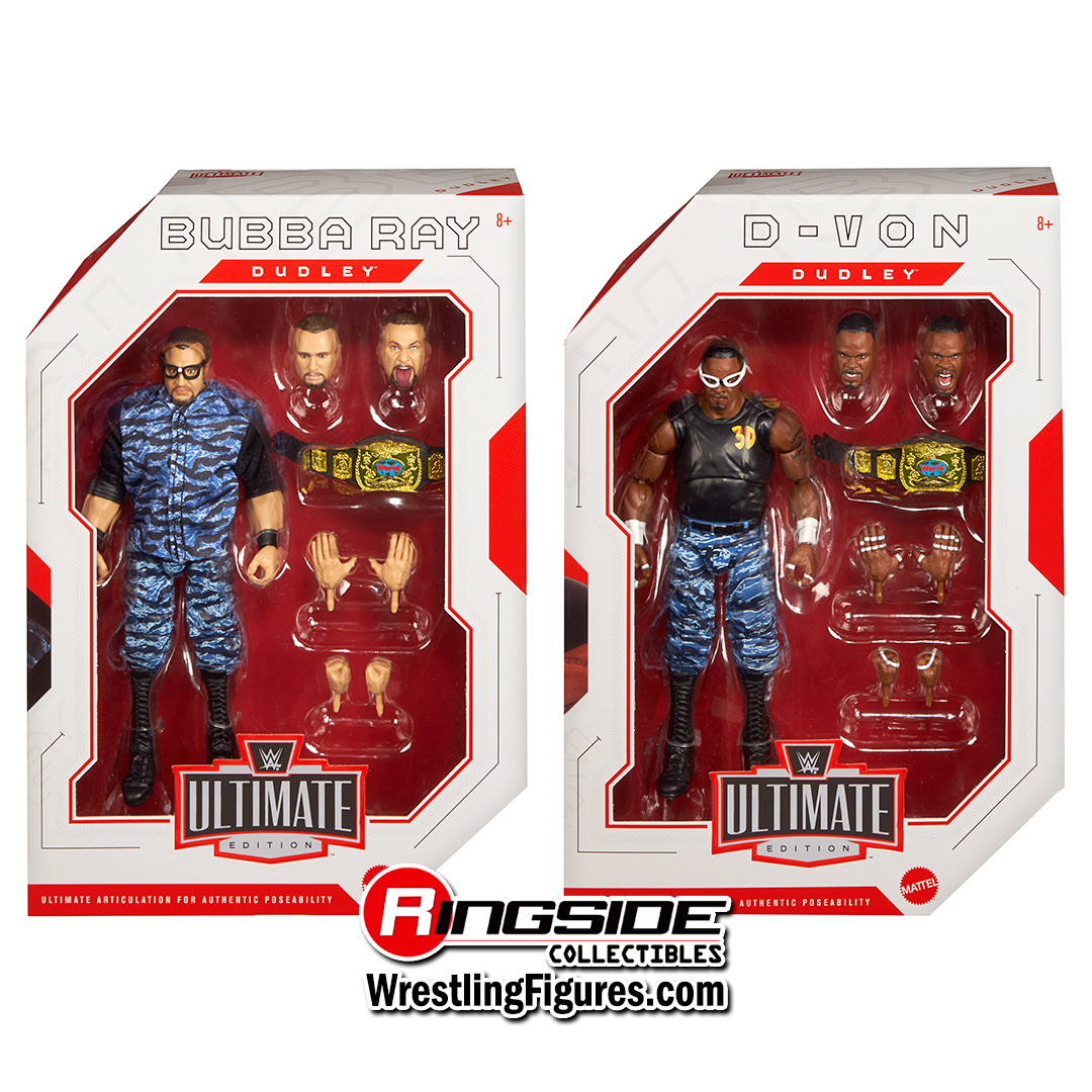 Dudley Boyz (Blue Camo) - WWE Ultimate Edition 2-Pack Ringside Exclusive image