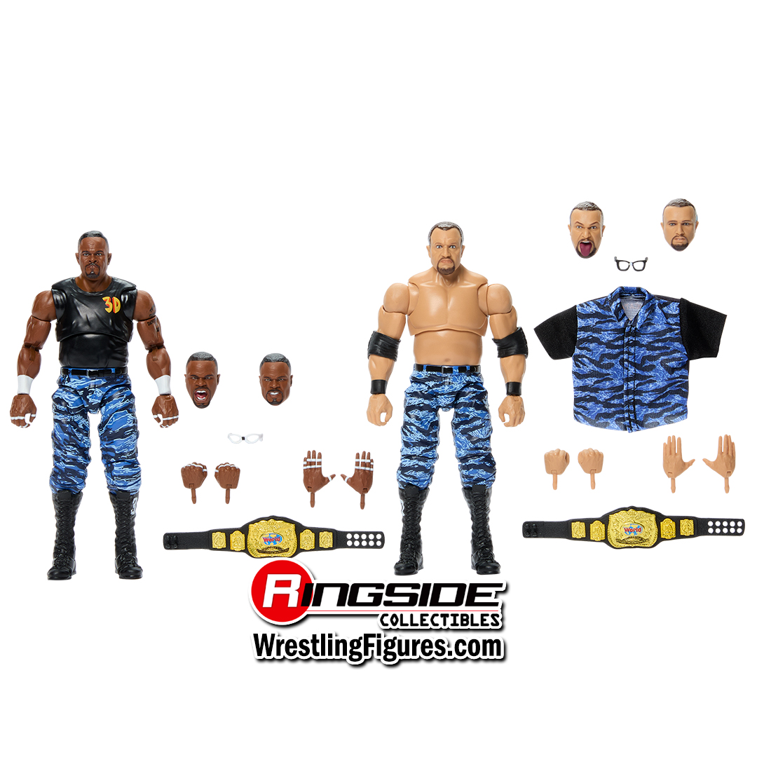 Dudley Boyz (Blue Camo) - WWE Ultimate Edition 2-Pack Ringside Exclusive image