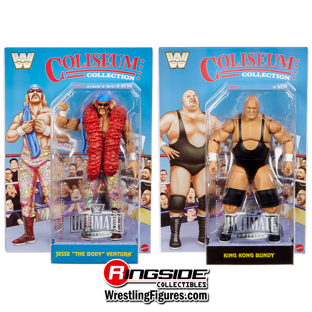 Coliseum Collection - Set of 2 (Ventura & Bundy) WWE Ultimate Edition 2-Pack Ringside Exclusive image
