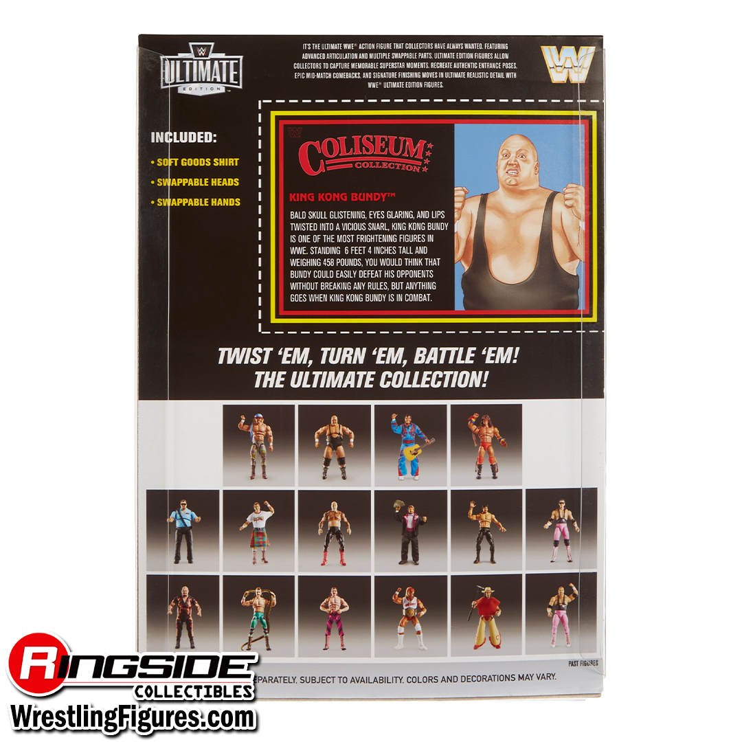 Coliseum Collection - Set of 2 (Ventura & Bundy) WWE Ultimate Edition 2-Pack Ringside Exclusive image
