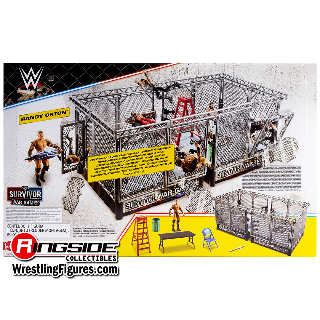 War Games (w/ Randy Orton Figure) WWE Ring Playset image