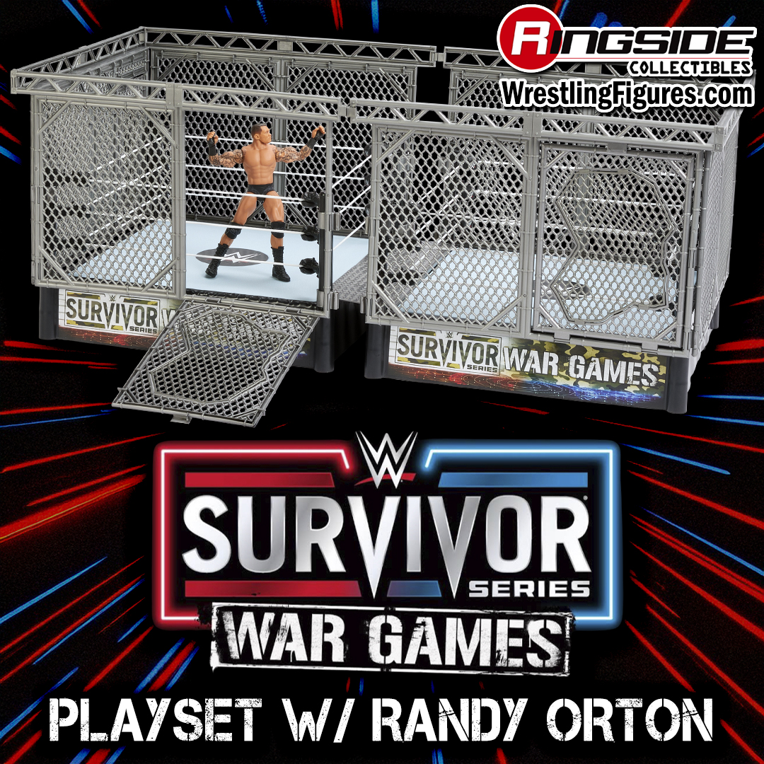 Shop War Games w/ Randy Orton Playset Now