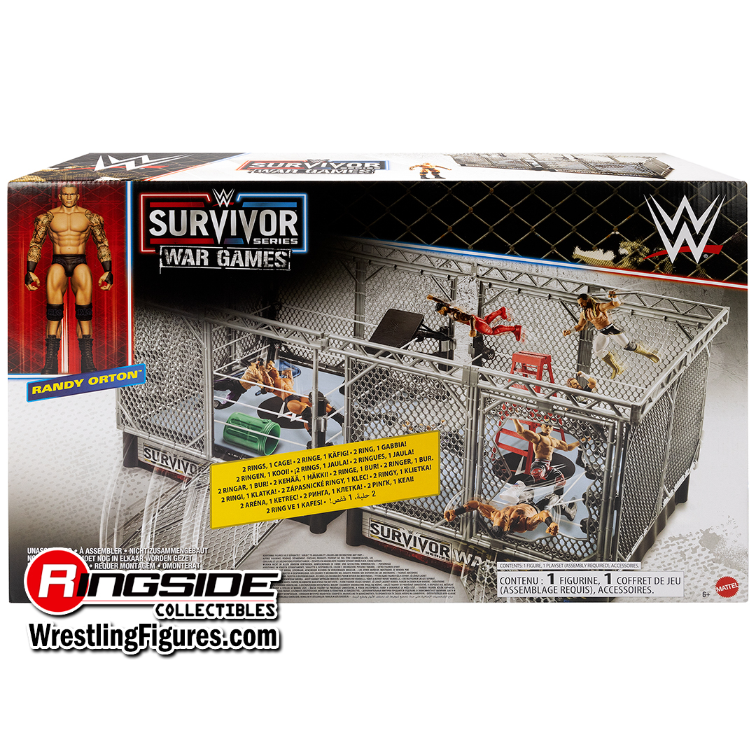 War Games (w/ Randy Orton Figure) WWE Ring Playset image
