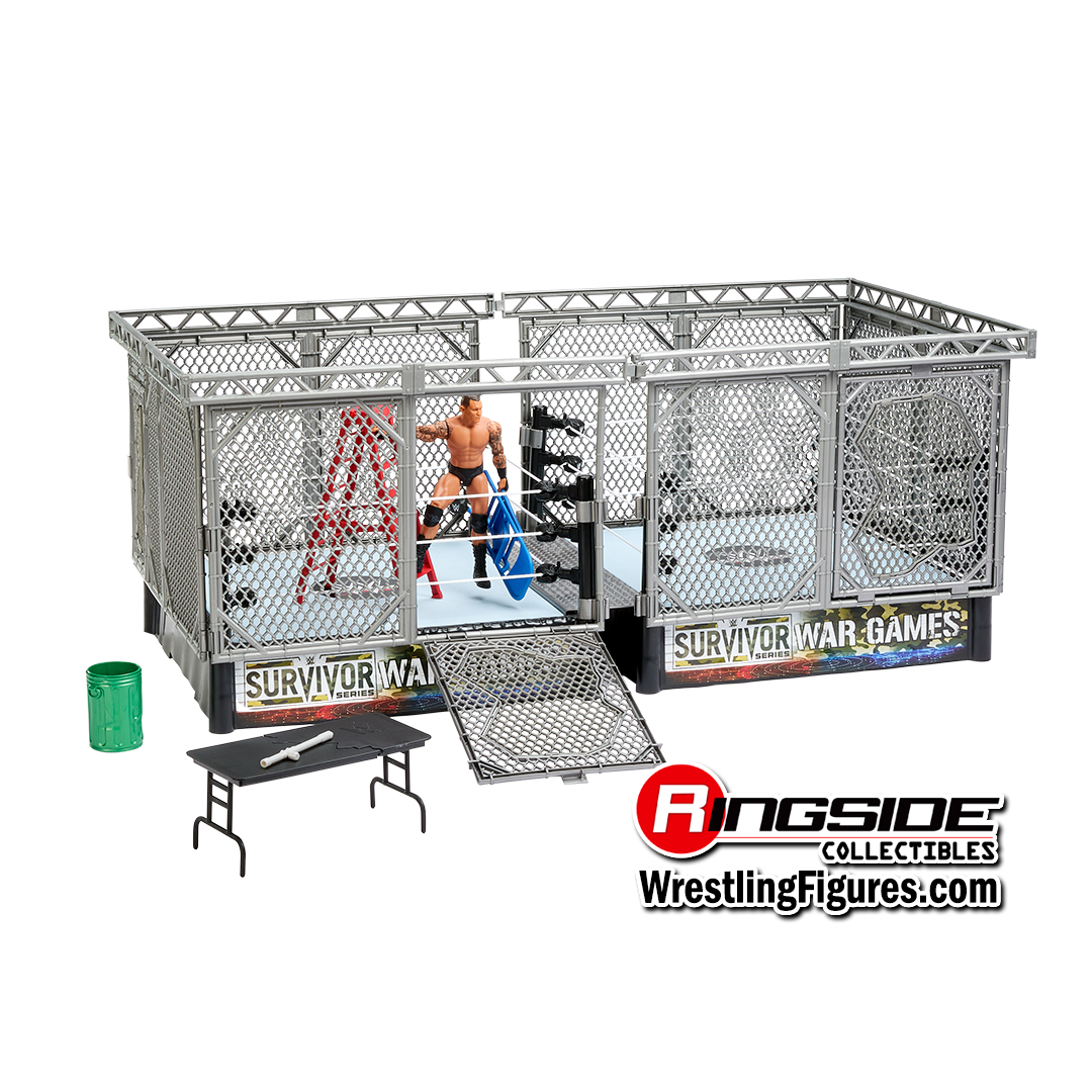 War Games (w/ Randy Orton Figure) WWE Ring Playset image