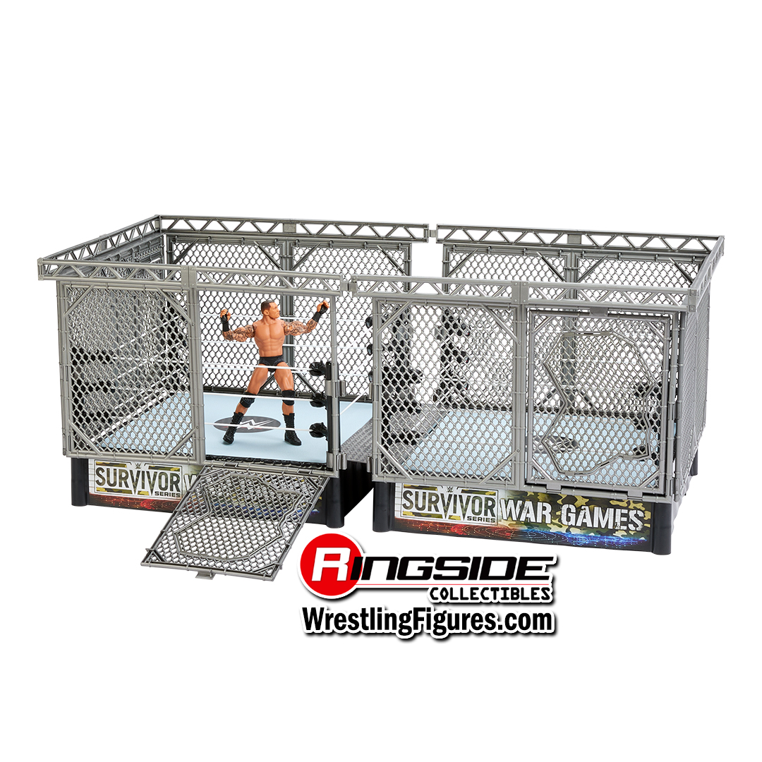 War Games (w/ Randy Orton Figure) WWE Ring Playset image