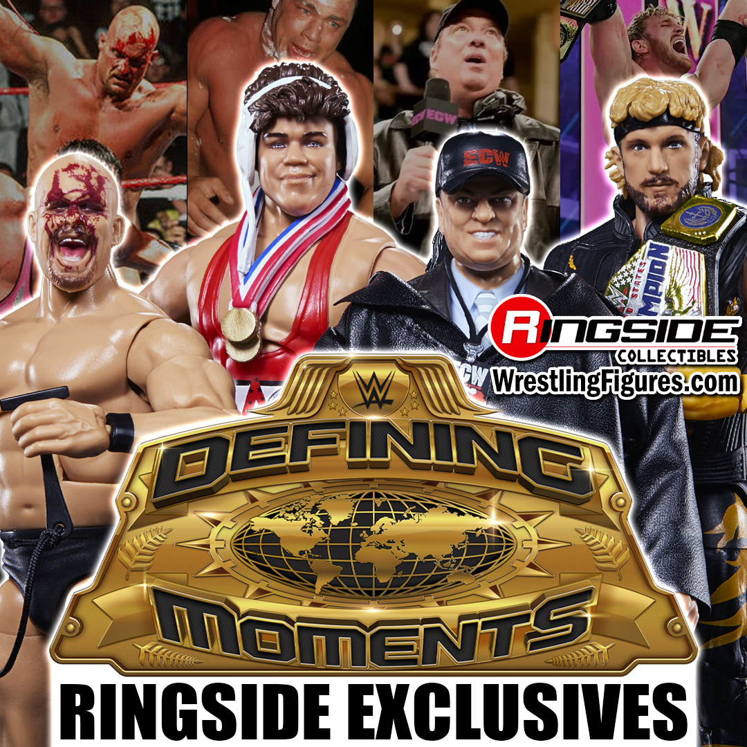 Shop WWE Defining Moments 4-Pack Now