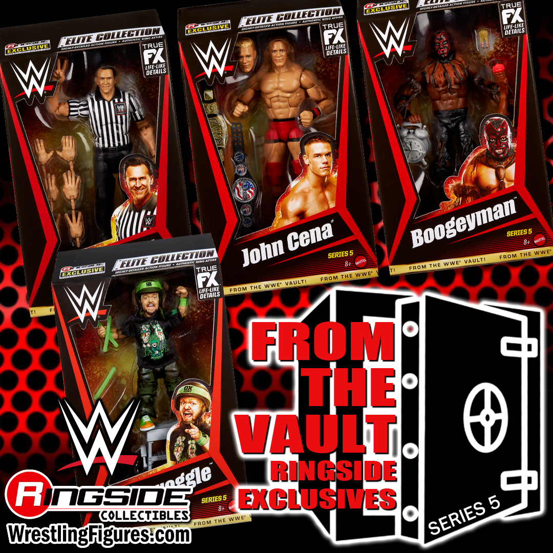 WWE From the Vault Ringside Exclusive Series 5 Image