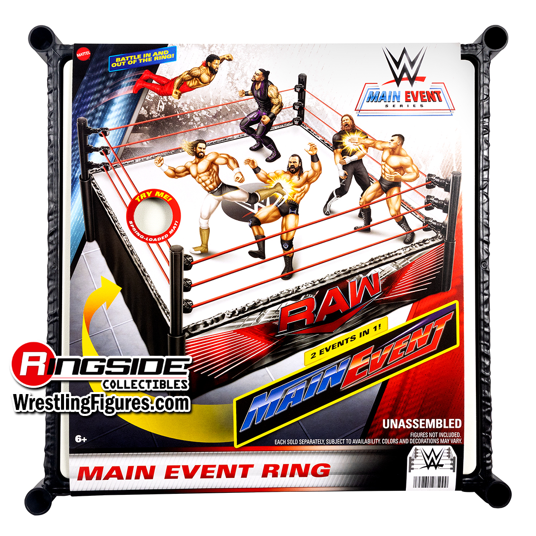 WWE Main Event Wrestling Ring Playset image