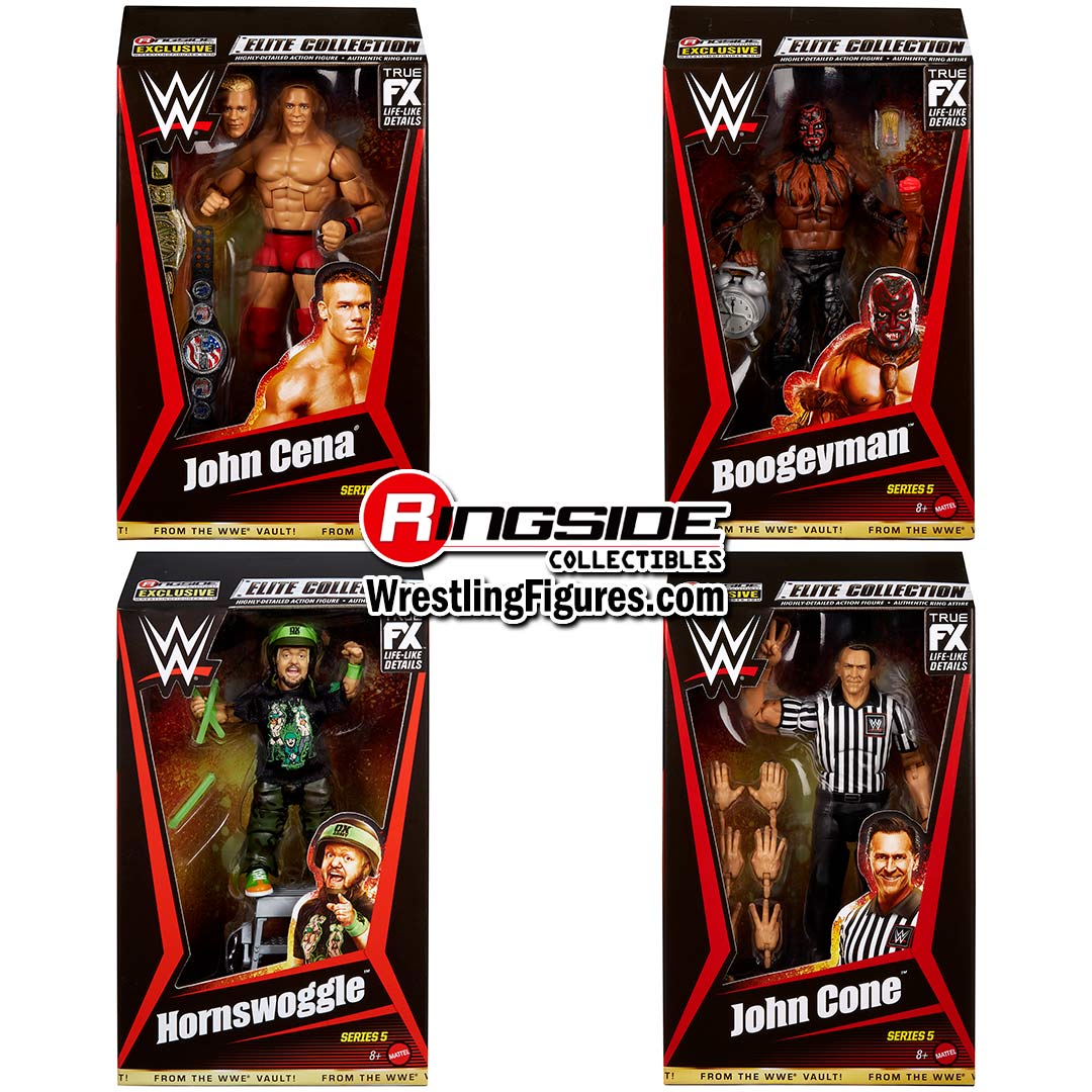 Image WWE From the Vault Ringside Exclusive Series 5 - Set of 4