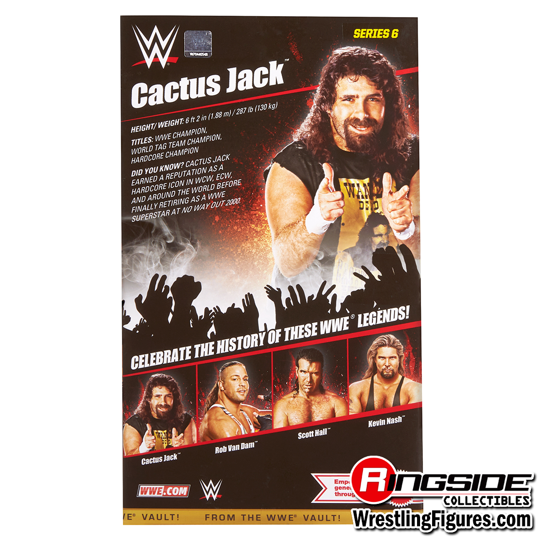 Cactus Jack (Barbed Wire 2x4) - WWE From the Vault Ringside Exclusive Series 6 image