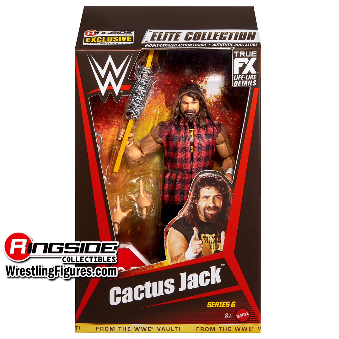 Cactus Jack (Barbed Wire 2x4) - WWE From the Vault Ringside Exclusive Series 6 image