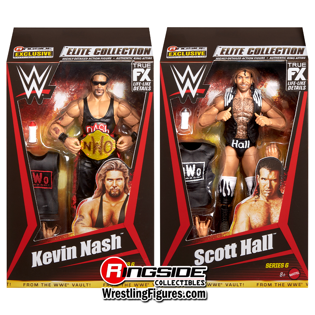 Image Package Deal (Set of 2) NWO Kevin Nash & Scott Hall - WWE From the Vault Ringside Exclusive Series 6