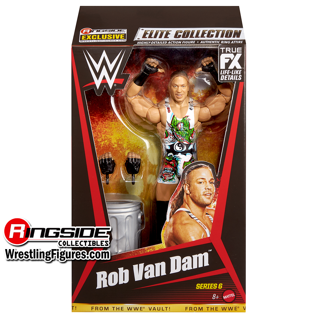 Image Rob Van Dam (RVD) (Green Dragon) - WWE From the Vault Ringside Exclusive Series 6