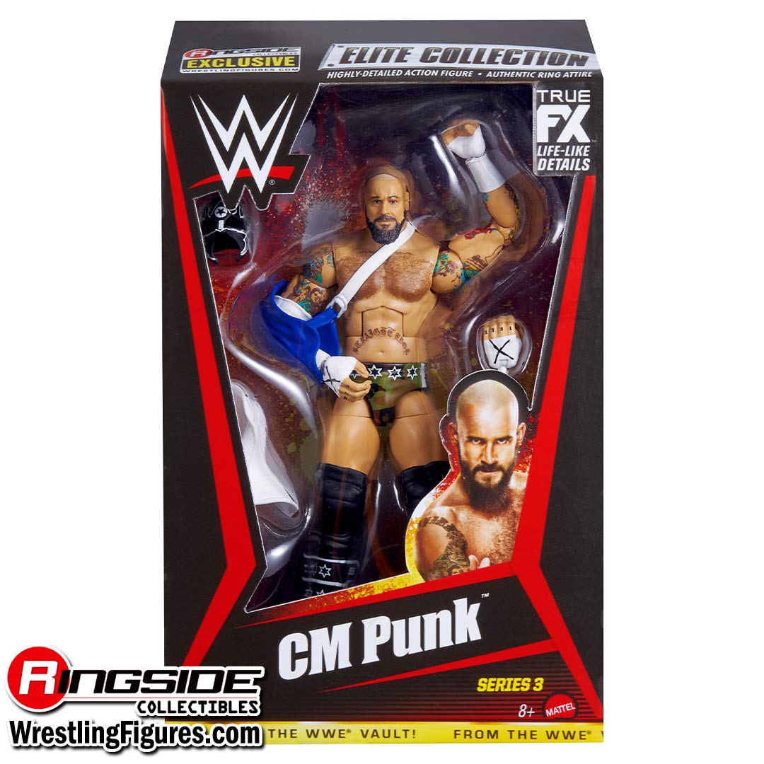 Image CM Punk (Straight Edge Society) - (Best of Series 1) WWE From the Vault Ringside Exclusive