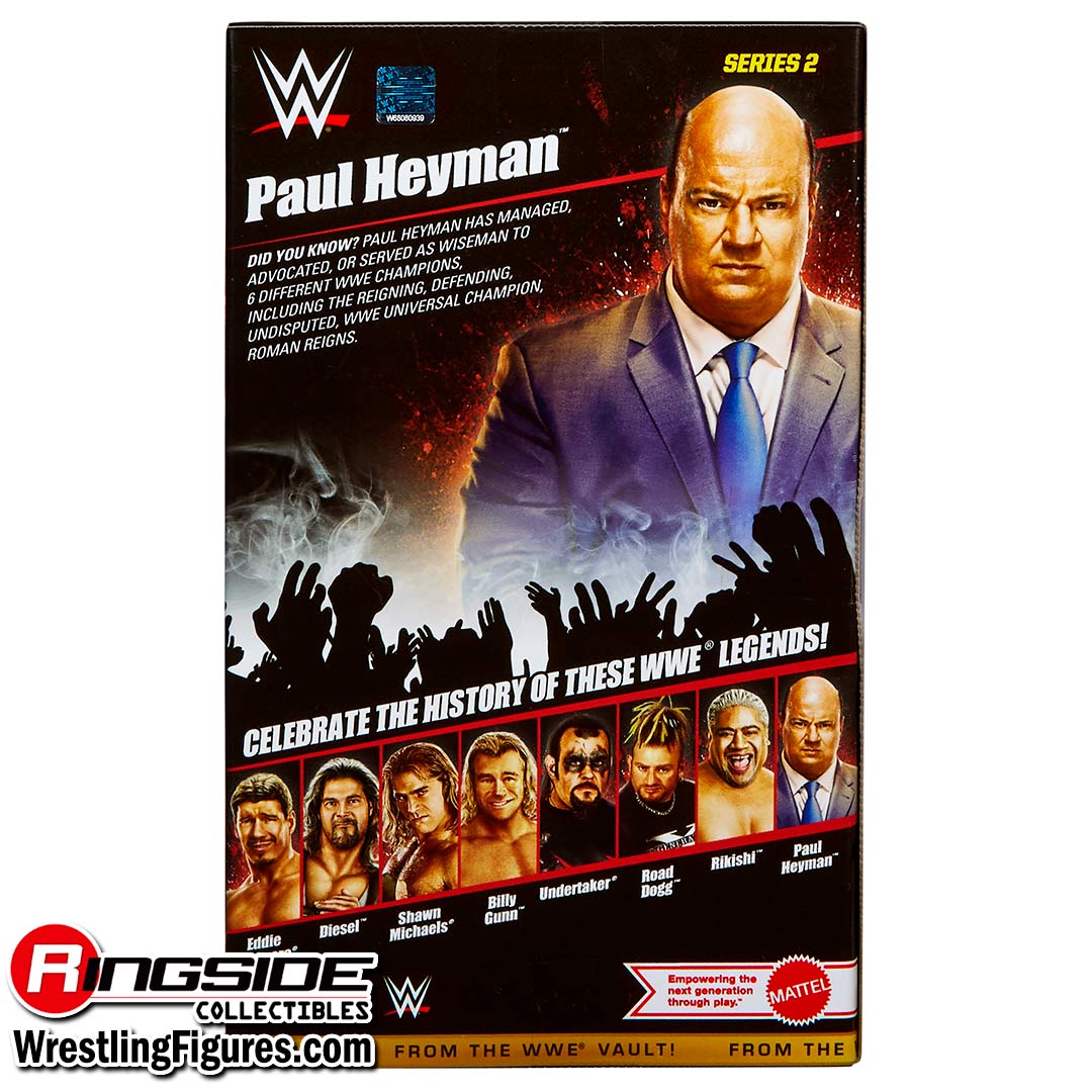 Paul Heyman (Wiseman) - (Best of Series 1) WWE From the Vault Ringside Exclusive image